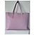 Bolso tote Roberto Cavalli de cuero texturizado lavanda Rosa Púrpura - vista 5