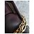 Borsa Ba&Sh S Teddy Puffed in pelle bordeaux scuro D'oro Bordò - vista 5