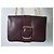 Borsa Ba&Sh S Teddy Puffed in pelle bordeaux scuro D'oro Bordò - vista 6