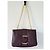 Borsa Ba&Sh S Teddy Puffed in pelle bordeaux scuro D'oro Bordò - vista 9
