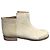 Botines Acne Gun de piel beige