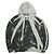 Autre Marque SASQUATCHfabrix. ZERSTÖRUNG HOODIE Baumwolle Polyester Sweatshirt Schwarz