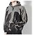 Autre Marque SASQUATCHfabrix. ZERSTÖRUNG HOODIE Baumwolle Polyester Sweatshirt Schwarz - Ansicht 3