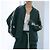 Autre Marque mi hermosa landlet Chaqueta de jersey de cuadros JACQUARD Verde - vista 3