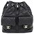 Timeless Chanel Kalbsleder Rucksack Schwarz