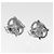 Autre Marque Orecchini in Argento 925 Edelweiss di Georg Jensen - vista 4