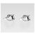 Autre Marque Orecchini in Argento 925 Edelweiss di Georg Jensen - vista 6