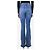 Veronica Beard Blaue hochgeschnittene Skinny-Flare-Jeans - Größe UK 8 - Ansicht 3