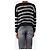Saint Laurent Schwarz gestreifter Mohair-Mix-Pullover - Größe XS - Ansicht 3