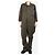 Autre Marque Khaki Oversized-Jumpsuit - Größe L Grün - Ansicht 3