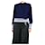 Lanvin Blauer Batik-Wollpullover - Größe L  - Ansicht 1