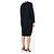 Jil Sander Abito midi a maniche lunghe blu - taglia UK 14 - vista 2
