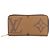 Zippy Geldbörse Monogram Giant Reverse Louis Vuitton Braun