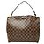 Borsa a Spalla Damier Graceful PM Louis Vuitton Marrone