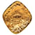 Timeless Chanel Coco Mark Brosche Golden  - Ansicht 3