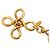 Portachiavi vintage Chanel Coco Mark D'oro - vista 4