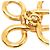Portachiavi vintage Chanel Coco Mark D'oro - vista 5