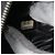 Clutch Chanel Boy O in pelle di agnello bicolore blu medio Blu scuro - vista 6