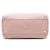 Bamboo Borsa Boston Shopper media in pelle di vitello rosa con bambù Gucci - vista 3