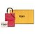 Fendi Mini Borsa Sunshine Shopper in Pelle Rosa - vista 10