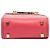 Fendi Mini Borsa Sunshine Shopper in Pelle Rosa - vista 3