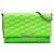 Borsa a tracolla in pelle verde con monogramma BB in rilievo Balenciaga D'oro