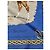 Foulard Hermès in seta Les robes blu - vista 4