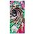 Foulard in seta "Fauna e Flora del Texas" di Hermès Marrone Rosa Blu Beige Verde - vista 19