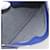 Céline Celine Trio Leather Small Blu  - vista 5