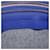 Céline Celine Trio Leather Small Blu  - vista 6