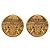 Orecchini a clip placcati in oro Chanel D'oro