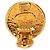Orecchini a clip placcati in oro Chanel D'oro - vista 3