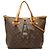 Borsa a mano/spalla Louis Vuitton Monogram Palermo GM Marrone