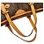 Borsa a mano/spalla Louis Vuitton Monogram Palermo GM Marrone - vista 10