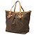 Borsa a mano/spalla Louis Vuitton Monogram Palermo GM Marrone - vista 2