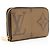 Portafoglio Zippy Monogramma Gigante Inverso Louis Vuitton Marrone - vista 2