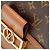 Borsa a Spalla Mini Dauphine in Monogramma Inverso Louis Vuitton Marrone - vista 10