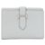 Cartera Hermès Béarn en cabra Azul