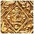 Timeless Spilla vintage placcata in oro Chanel Coco Mark D'oro - vista 3