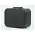 Borsa Valisette Louis Vuitton in pelle Monogram Glace MM Nero - vista 2