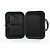 Borsa Valisette Louis Vuitton in pelle Monogram Glace MM Nero - vista 4