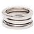Bulgari Anillo de Banda en Oro Blanco Bvlgari B.zero1 - vista 3