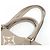 Borsa OnTheGo Monogram Empreinte Louis Vuitton Beige Grigio - vista 4