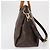 Bolso Pallas de lona Monogram con cuero BB Louis Vuitton Castaño - vista 4