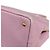 Borsa a Spalla Prada Canapa Tote SS Rosa Bianco - vista 9
