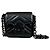 Borsa a Spalla Gucci Mini Pochette GG Marmont Nero