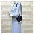 Borsa a Spalla Gucci Mini Pochette GG Marmont Nero - vista 2