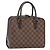 LOUIS VUITTON Borsa a Mano Triana Damier Ebene N51155 LV Auth ep13261