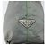 PRADA Borsa a mano in nylon grigio argento Auth 170504 Marrone - vista 17