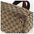 Bolsa Tote Gucci GG Canvas Web Sherry Line Bege Prata Vermelho 145758 Auth bs33193 - vista 15